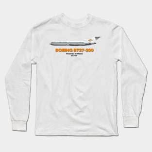 Boeing B727-200 - Frontier Airlines Long Sleeve T-Shirt